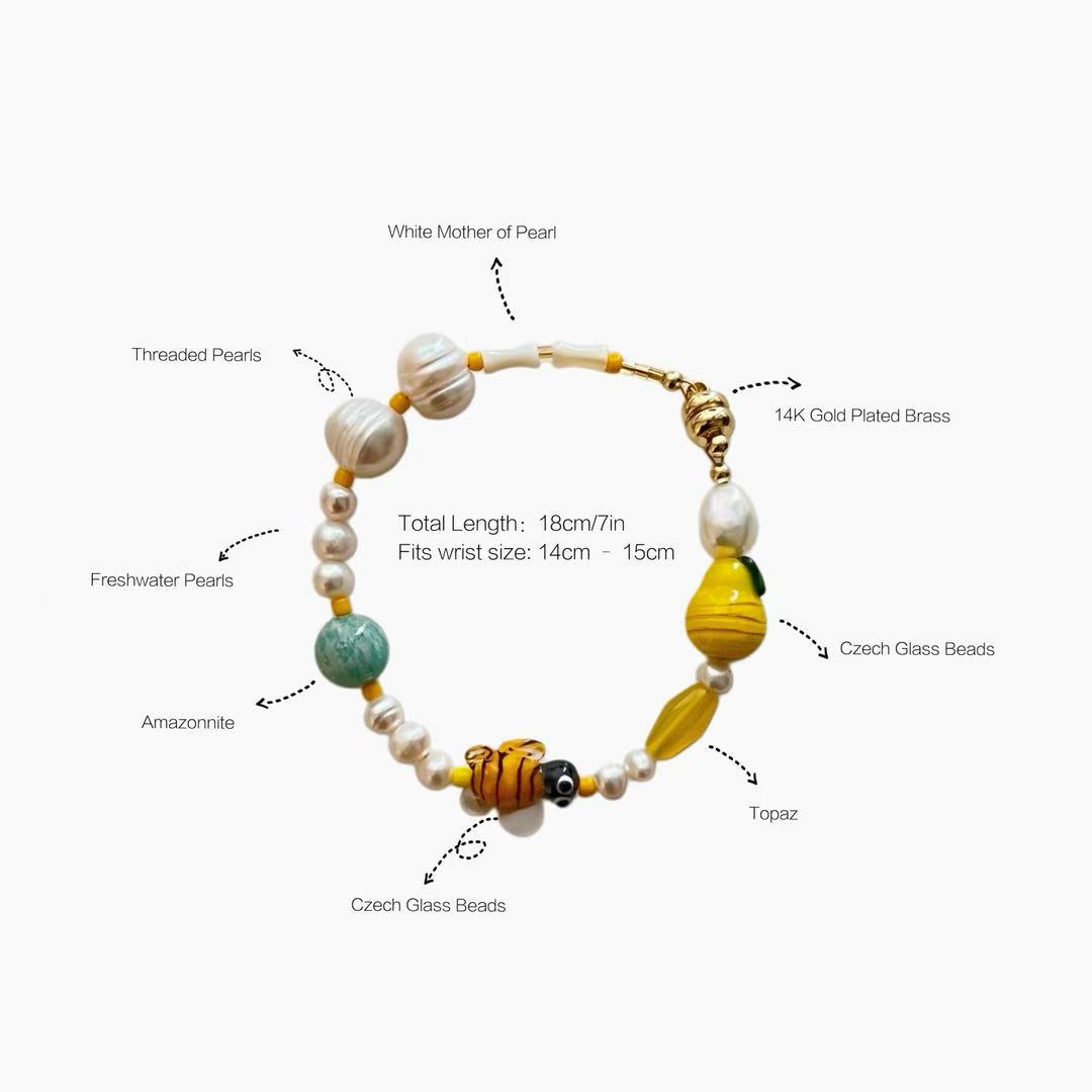 Honey bloom bracelet