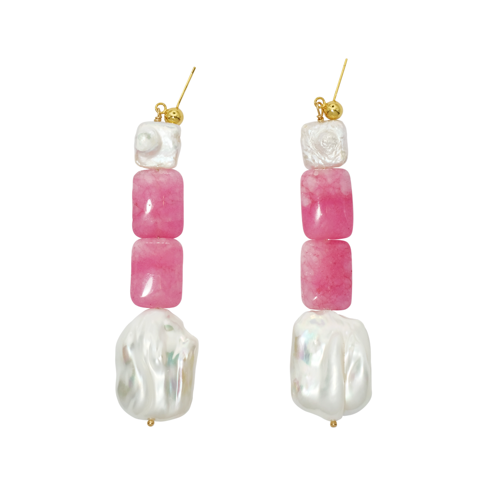 Pinkish Earrings