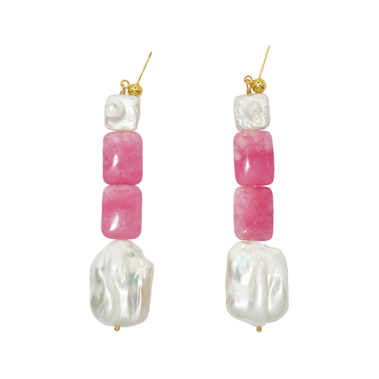 Pinkish Earrings