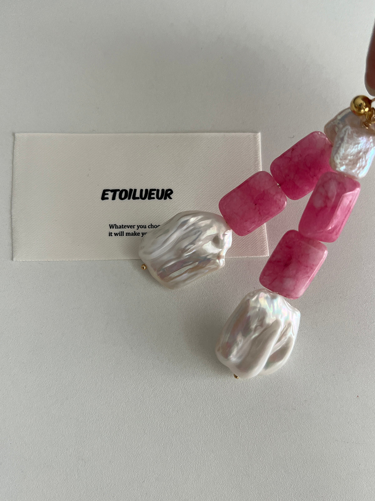 Pinkish Earrings
