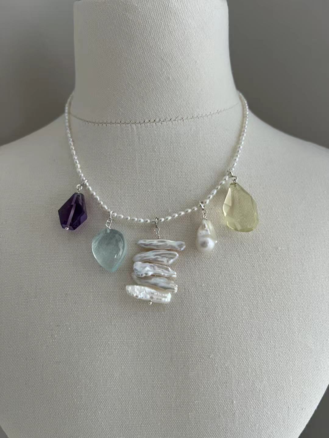 Koa necklace