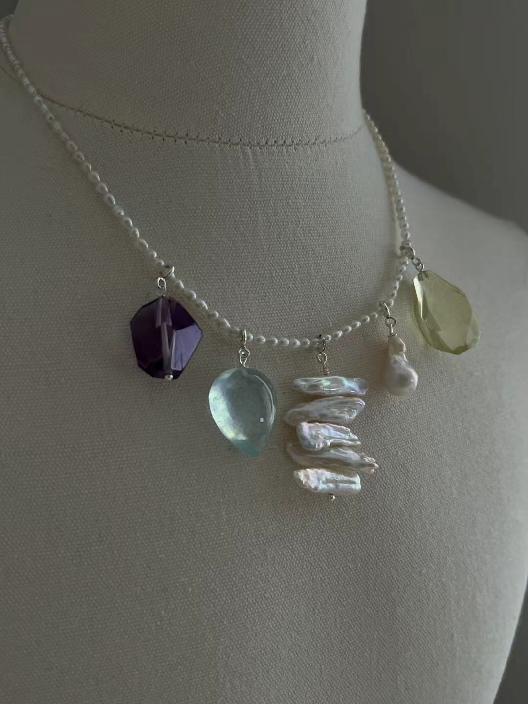Koa necklace